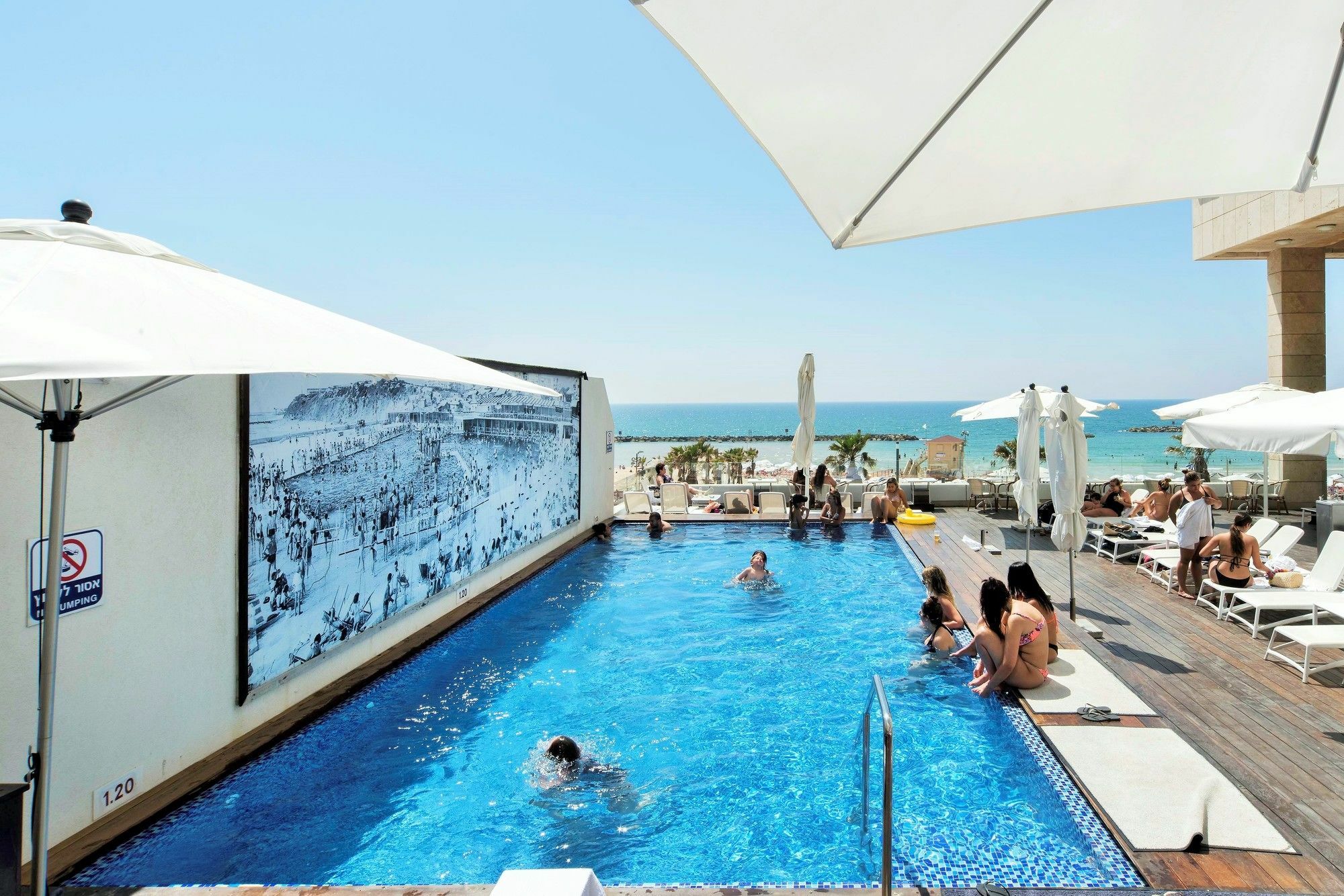 Excellent Beachfront Apt W/ Pool Access By Sea N' Rent Tel Aviv Dış mekan fotoğraf