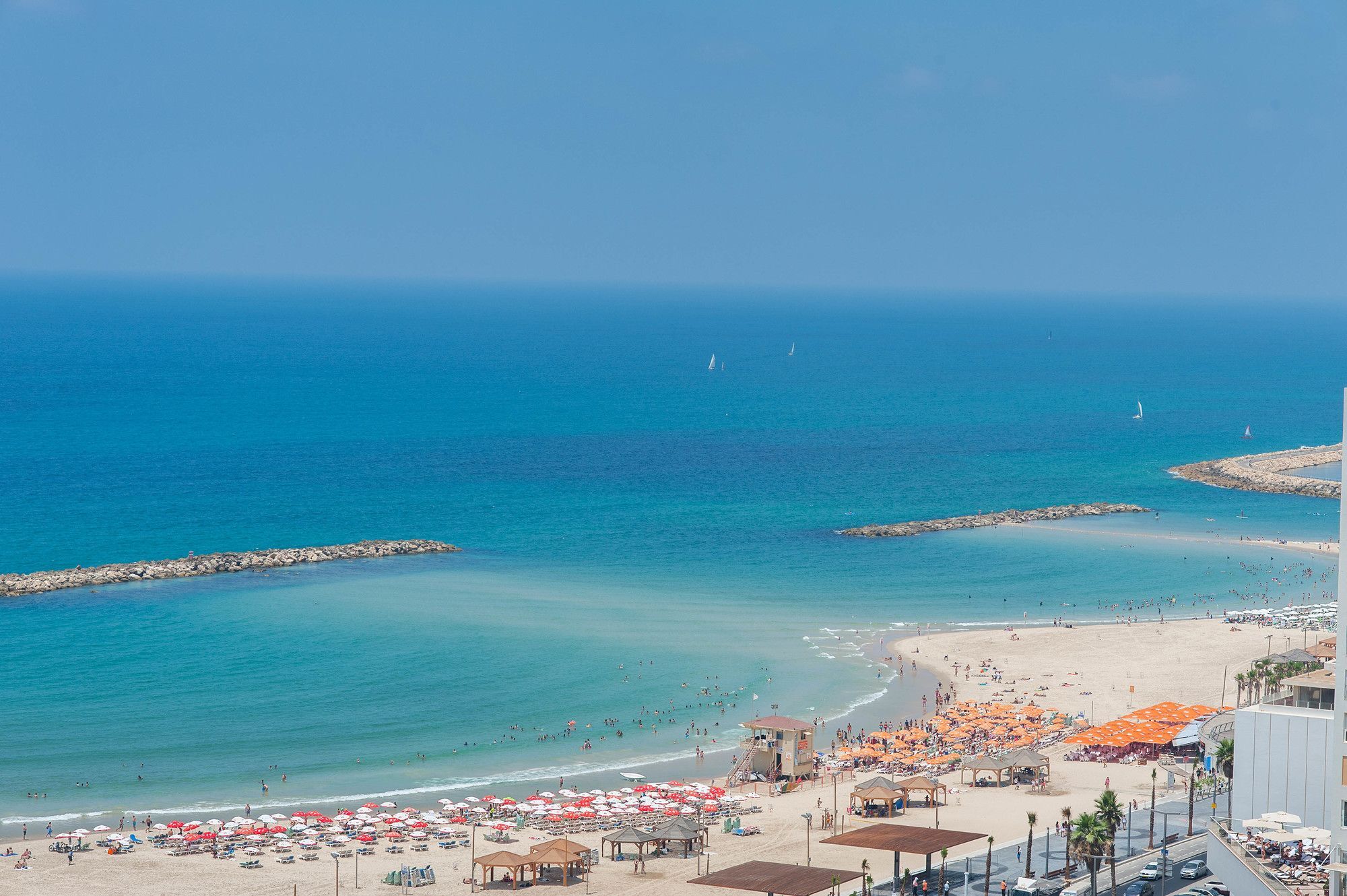 Excellent Beachfront Apt W/ Pool Access By Sea N' Rent Tel Aviv Dış mekan fotoğraf